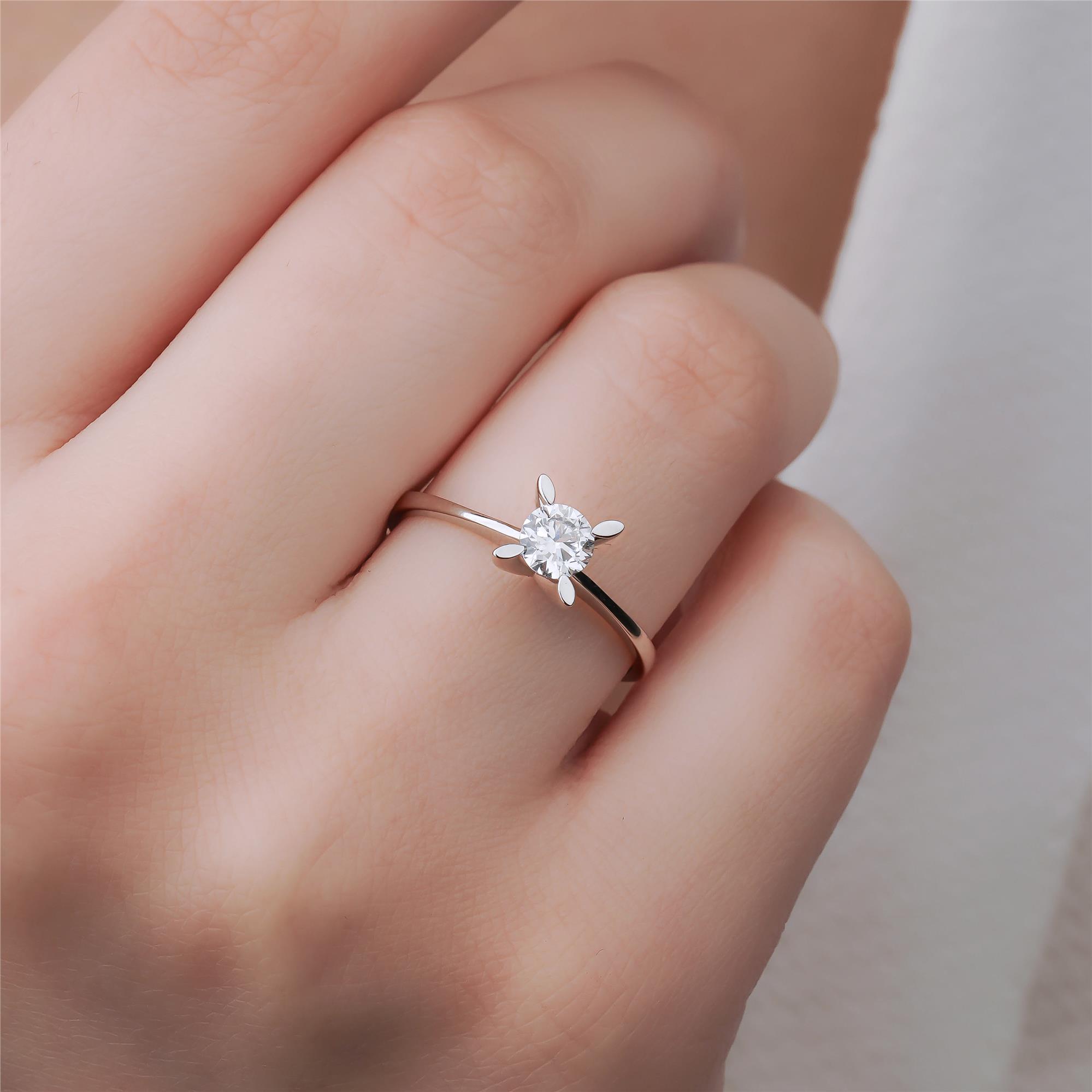 0.20 Karat Pırlanta Tektaş Yüzük