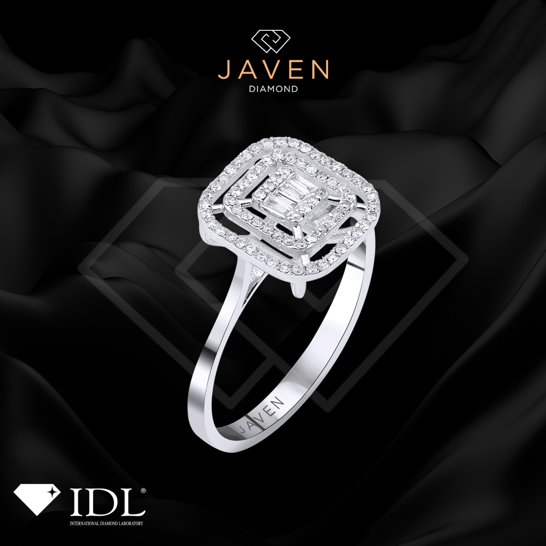 0.25 Karat Pırlanta Baget Kolye Model 1