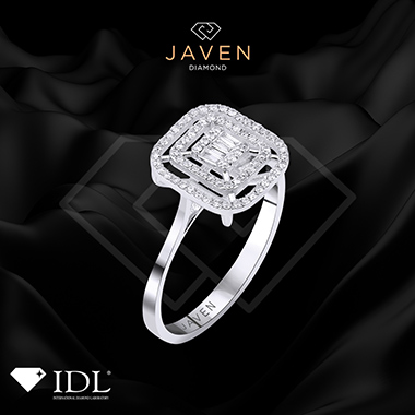 0.25 Karat Pırlanta Baget Yüzük