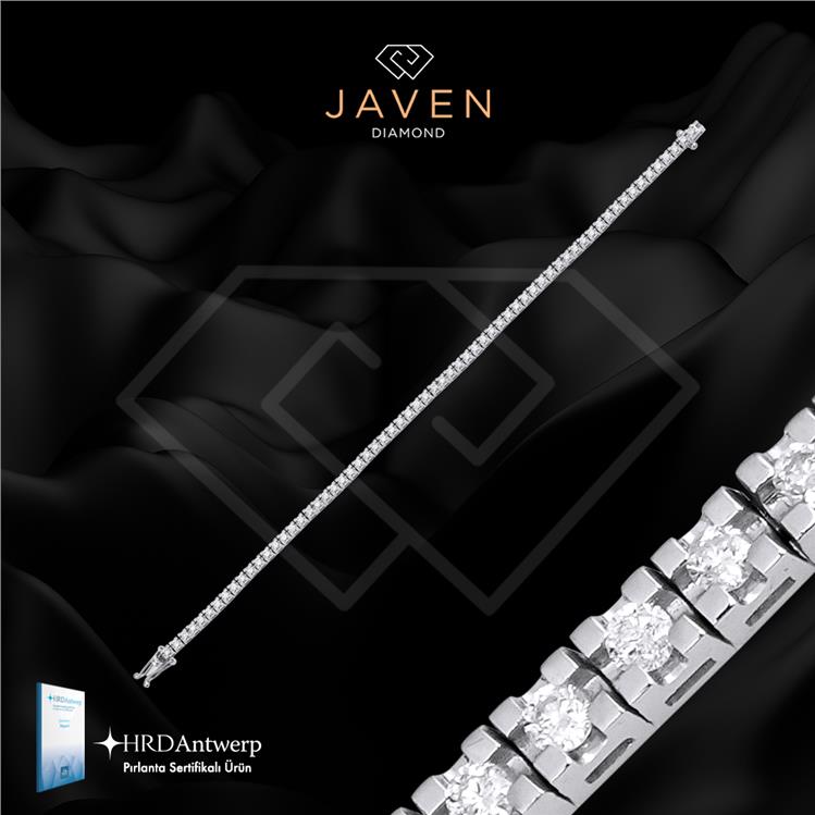 1.31 Karat Pırlanta Suyolu Bileklik